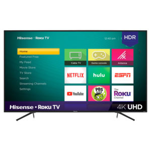 Hisense Roku TV – 50” 4K HDR Ultra HD Smart TV