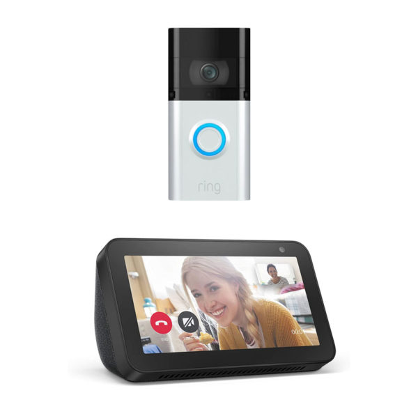 Ring Video Doorbell 3 Plus with Pre-Roll Video and the Echo Show 5